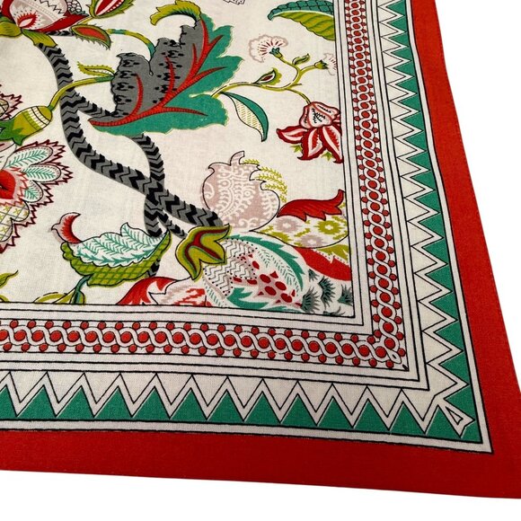 Floral Placemats by World Market Boho Cotton Fabric Set of 2 - Picture 5 of 10